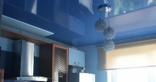 Натяжной потолок на кухню Ахтубинск, цена от 6343 руб.
