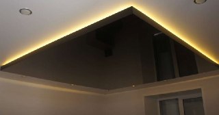 Натяжной потолок с подсветкой Ахтубинск, цена от 2121 руб.